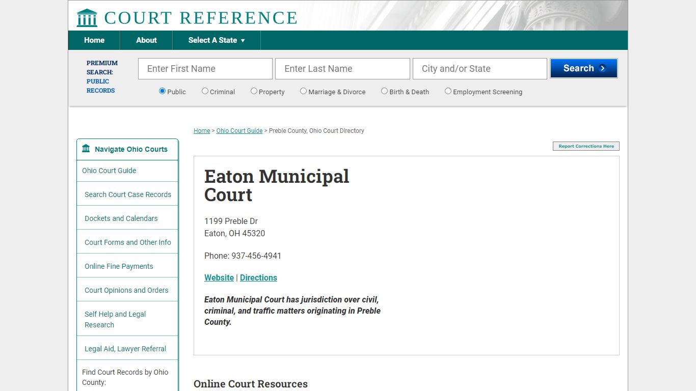 Eaton Municipal Court